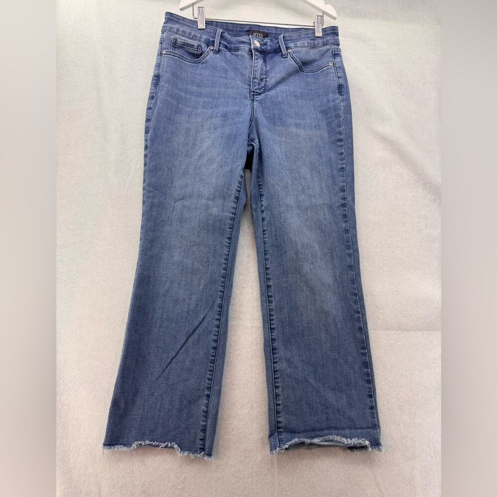 EUC Women’s NYDJ Not Your Daughters Jeans Marilyn Straight Capri Pants size 10